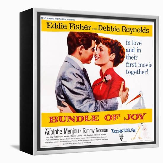 Bundle of Joy, Eddie Fisher, Debbie Reynolds, 1956-null-Framed Stretched Canvas