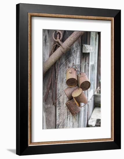 Bundle of Old Rusty Tins-Andrea Haase-Framed Photographic Print