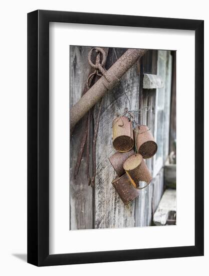 Bundle of Old Rusty Tins-Andrea Haase-Framed Photographic Print