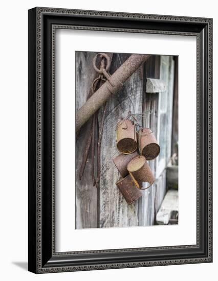 Bundle of Old Rusty Tins-Andrea Haase-Framed Photographic Print