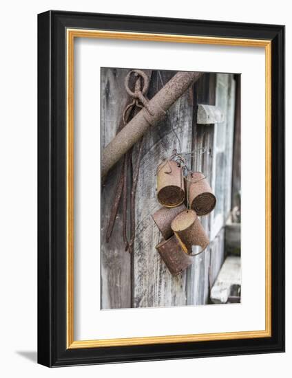 Bundle of Old Rusty Tins-Andrea Haase-Framed Photographic Print