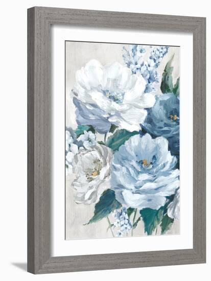 Bundles of Blue I-Alex Black-Framed Art Print