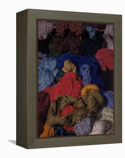 Bundles of Yarn by Textile Designer Dorothy Liebes-Charles E^ Steinheimer-Framed Premier Image Canvas