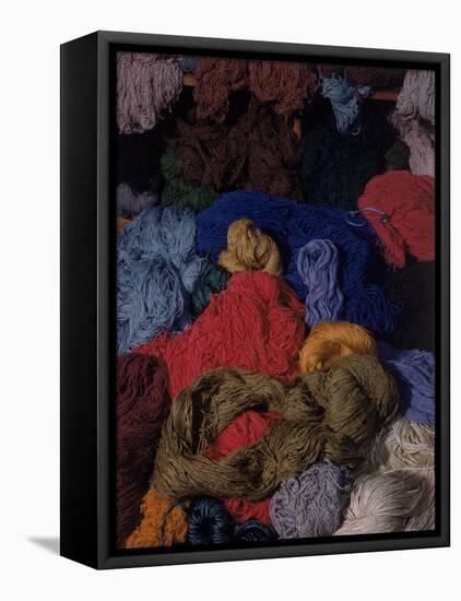 Bundles of Yarn by Textile Designer Dorothy Liebes-Charles E^ Steinheimer-Framed Premier Image Canvas