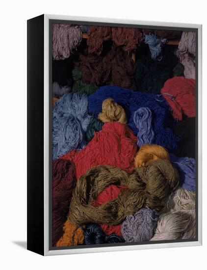 Bundles of Yarn by Textile Designer Dorothy Liebes-Charles E^ Steinheimer-Framed Premier Image Canvas