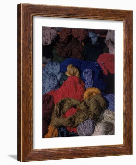 Bundles of Yarn by Textile Designer Dorothy Liebes-Charles E^ Steinheimer-Framed Photographic Print