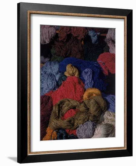 Bundles of Yarn by Textile Designer Dorothy Liebes-Charles E^ Steinheimer-Framed Photographic Print