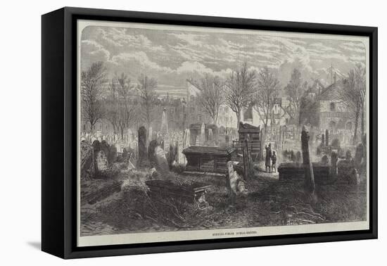 Bunhill-Fields Burial-Ground-null-Framed Premier Image Canvas