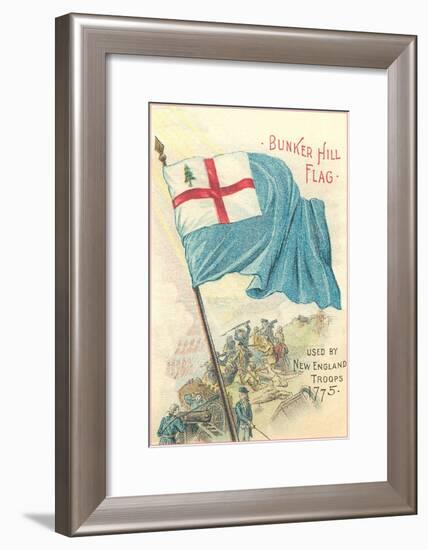 Bunker Hill Flag-null-Framed Art Print