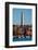 Bunker Hill Memorial from harbor, commemorating Battle of Bunker Hill, American Revolution, Free...-null-Framed Photographic Print