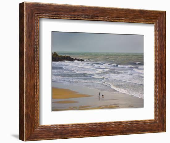 Bunmahon Strand, the Copper Coast, County Waterford, Ireland-null-Framed Photographic Print