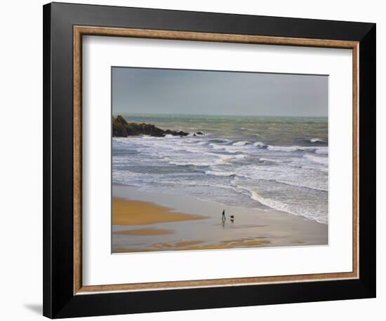 Bunmahon Strand, the Copper Coast, County Waterford, Ireland-null-Framed Photographic Print