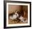 Bunnies' Meal II-Alfred Barber-Framed Art Print