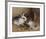 Bunnies' Meal II-Alfred Barber-Framed Premium Giclee Print