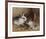 Bunnies' Meal II-Alfred Barber-Framed Premium Giclee Print