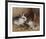 Bunnies' Meal II-Alfred Barber-Framed Premium Giclee Print