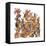 Bunnies-Wendy Edelson-Framed Premier Image Canvas