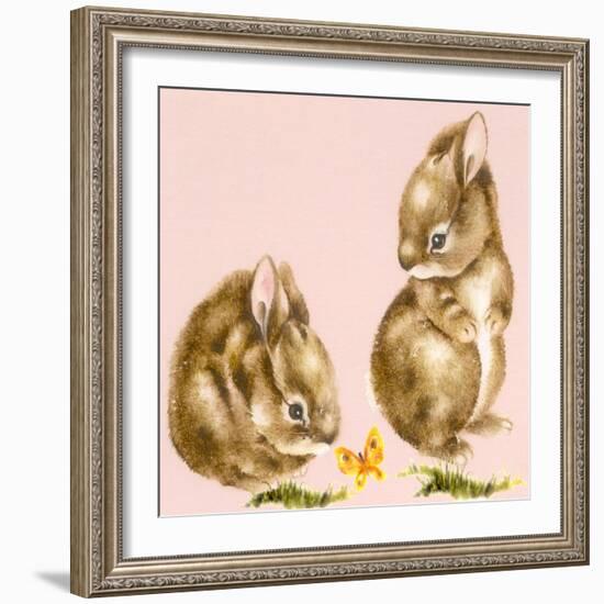 Bunnies-Peggy Harris-Framed Giclee Print
