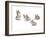 Bunnies-MAKIKO-Framed Giclee Print