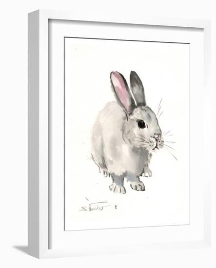 Bunny 3-Suren Nersisyan-Framed Art Print