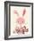 Bunny and Blooms-null-Framed Giclee Print