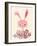 Bunny and Blooms-null-Framed Giclee Print