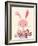 Bunny and Blooms-null-Framed Giclee Print