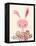 Bunny and Blooms-null-Framed Premier Image Canvas