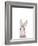 Bunny Bubble Gum-Leah Straatsma-Framed Art Print