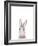 Bunny Bubble Gum-Leah Straatsma-Framed Art Print