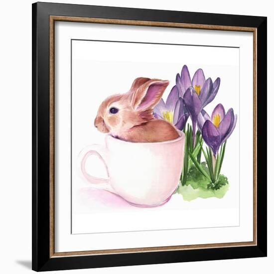 Bunny Crossing I-Jennifer Parker-Framed Premium Giclee Print