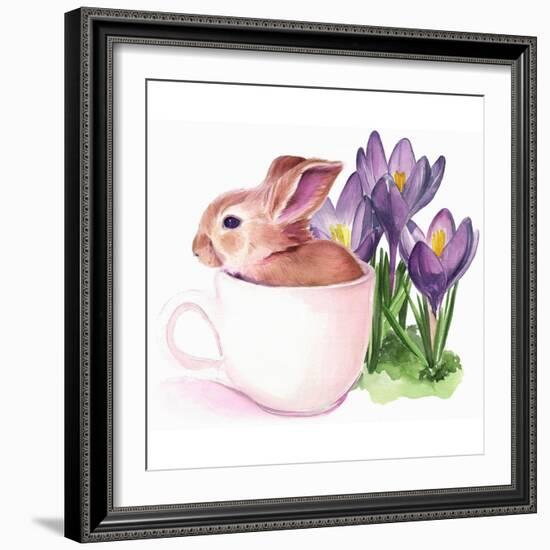 Bunny Crossing I-Jennifer Parker-Framed Premium Giclee Print