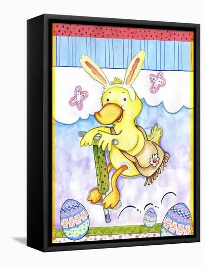 Bunny Hop-Valarie Wade-Framed Premier Image Canvas