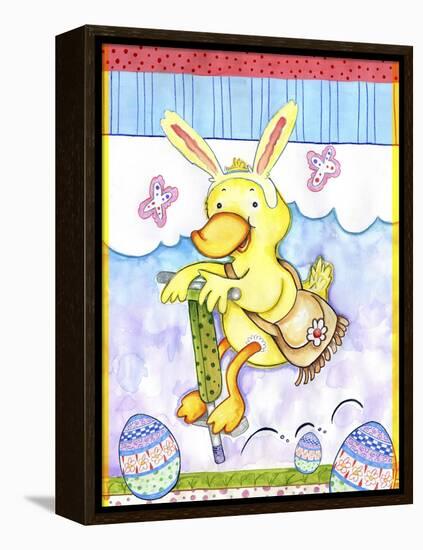 Bunny Hop-Valarie Wade-Framed Premier Image Canvas