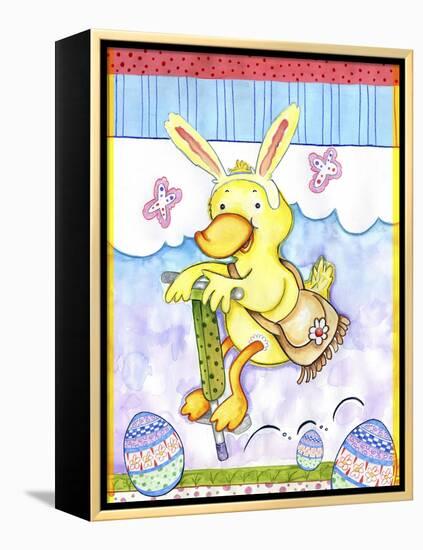 Bunny Hop-Valarie Wade-Framed Premier Image Canvas