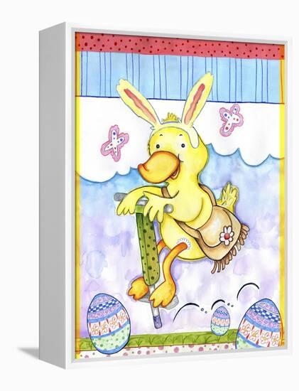 Bunny Hop-Valarie Wade-Framed Premier Image Canvas