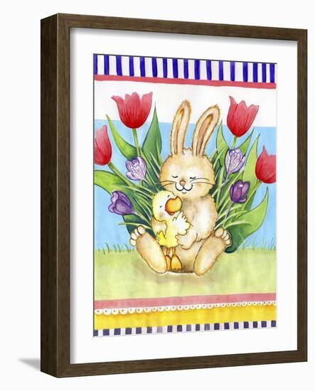 Bunny Hugs-Valarie Wade-Framed Giclee Print