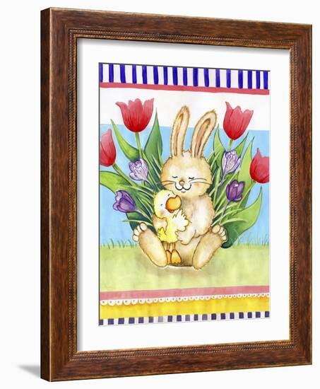 Bunny Hugs-Valarie Wade-Framed Giclee Print