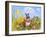 Bunny in Meadow-Judy Mastrangelo-Framed Giclee Print