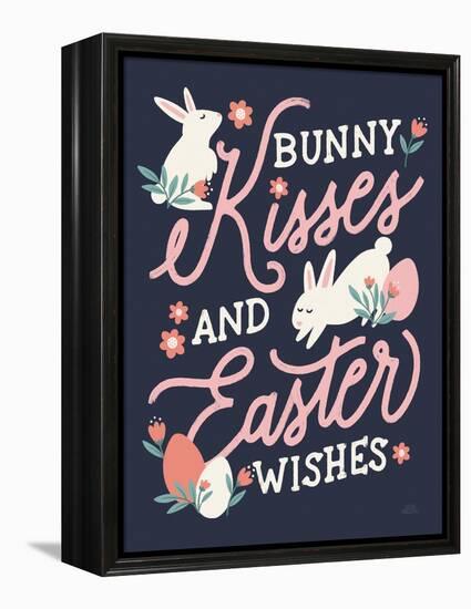 Bunny Kisses II-Laura Marshall-Framed Stretched Canvas
