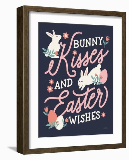 Bunny Kisses II-Laura Marshall-Framed Art Print