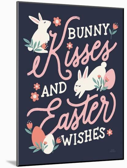 Bunny Kisses II-Laura Marshall-Mounted Art Print