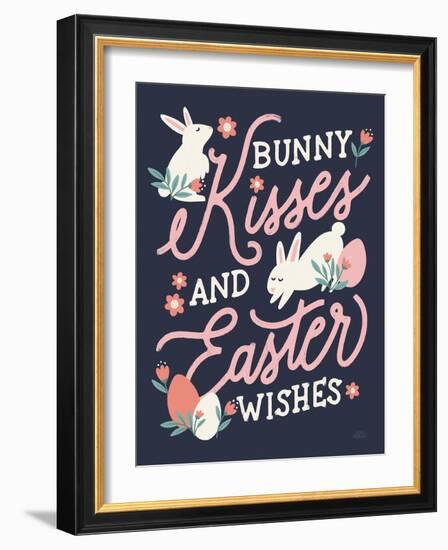 Bunny Kisses II-Laura Marshall-Framed Art Print