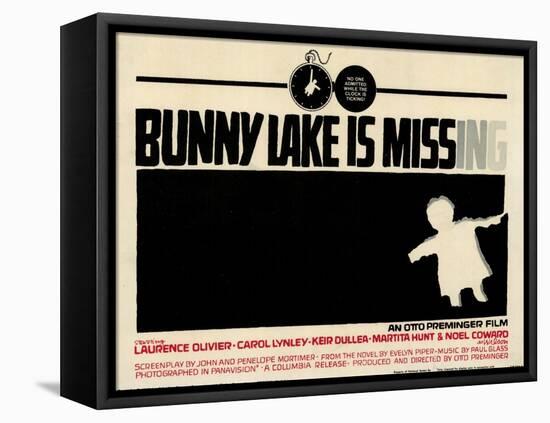 Bunny Lake is Missing, 1965-null-Framed Stretched Canvas