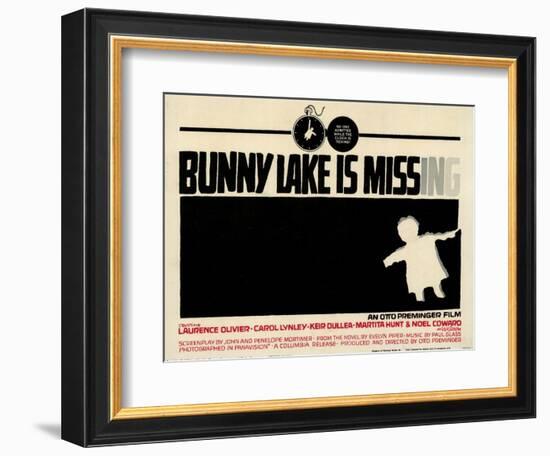 Bunny Lake is Missing, 1965-null-Framed Premium Giclee Print