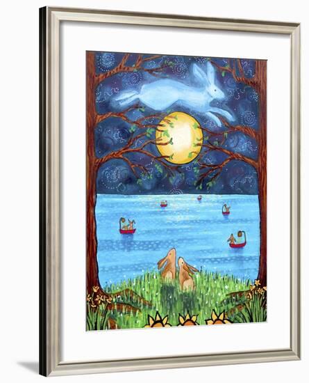 Bunny Moon Magic-Shelagh Duffett-Framed Giclee Print