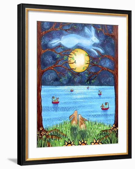 Bunny Moon Magic-Shelagh Duffett-Framed Giclee Print