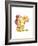 Bunny Rabbit with Gifts-ZPR Int’L-Framed Giclee Print