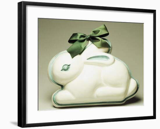 Bunny-Shaped Mold, Ceramic-null-Framed Giclee Print