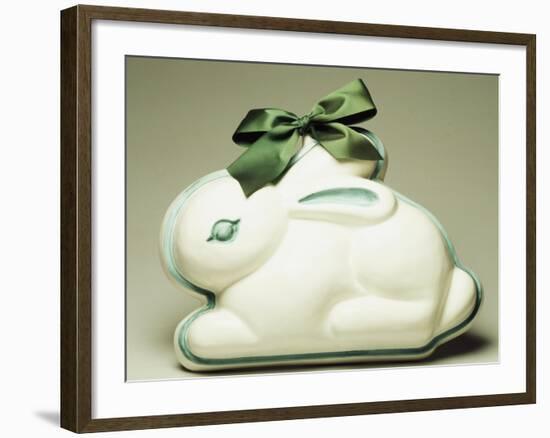 Bunny-Shaped Mold, Ceramic-null-Framed Giclee Print